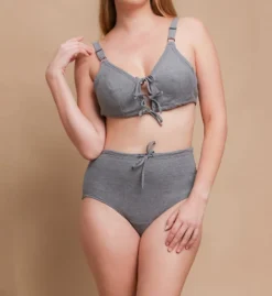 Cottonique Latex Free Organic Cotton Drawstring Brief 2 Pack W22219 -Freya Fashion Shop cottonique cot01 w22219 cs4