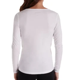 Cuddl Duds Climatesmart Long Sleeve V-Neck Shirt 8519641 -Freya Fashion Shop cuddl duds cudd01 8519641 bs