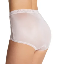 Cuddl Duds Lorraine Lace Trim Nylon Full Brief Panty - 3-Pack LR102P3 -Freya Fashion Shop cuddl duds cudd01 lr102p3 bs