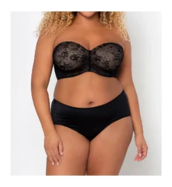 Curvy Couture Strapless Sensation 7-Way Uplift Bra 1211 -Freya Fashion Shop curvy couture cuco01 1211 cs2