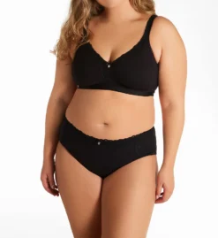 Curvy Couture Cotton Luxe Hipster Panty 1302 -Freya Fashion Shop curvy couture cuco01 1302 cs1