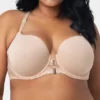 Curvy Couture Tulip Front Close Push Up T-Shirt Underwire Bra 1327 -Freya Fashion Shop curvy couture cuco01 1327 gs