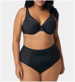 Curvy Couture Diamond Net High Apex Bra 1336 -Freya Fashion Shop curvy couture cuco01 1336 cs2