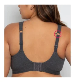 Curvy Couture Cotton Comfort Lounge Bra - 2 Pack 1353 -Freya Fashion Shop curvy couture cuco01 1353 bs