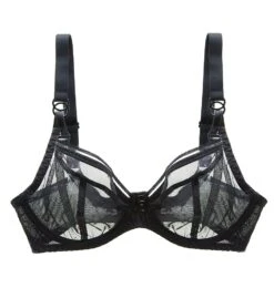 Curvy Kate Lifestyle Sheer Plunge Multi Part Cup Bra CK5711 -Freya Fashion Shop curvy kate cuka01 ck5711 cs2