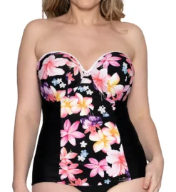 Curvy Kate Tropicana Bandeau Underwire Tankini Swim Top CS1140 -Freya Fashion Shop curvy kate cuka01 cs1140 fs