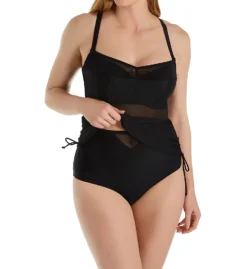 Curvy Kate Sheer Class Balcony Tankini Swim Top CS1404 -Freya Fashion Shop curvy kate cuka01 cs1404 cs4