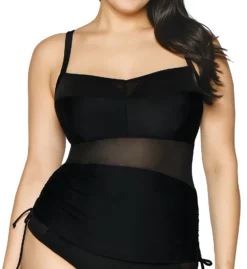 Curvy Kate Sheer Class Balcony Tankini Swim Top CS1404