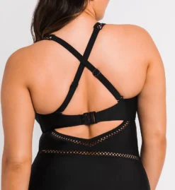 Curvy Kate First Class Plunge One Piece Swimsuit CS20605 -Freya Fashion Shop curvy kate cuka01 cs20605 cs1