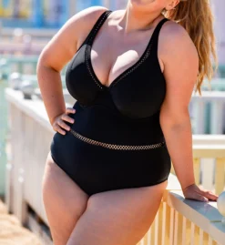 Curvy Kate First Class Plunge One Piece Swimsuit CS20605 -Freya Fashion Shop curvy kate cuka01 cs20605 cs2
