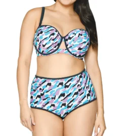 Curvy Kate Miami Heat Bandeau Bikini Swim Top CS4307 -Freya Fashion Shop curvy kate cuka01 cs4307 cs3