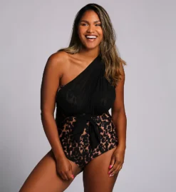 Curvy Kate Wrapsody Print Bandeau One Piece Swimsuit CS5600P -Freya Fashion Shop curvy kate cuka01 cs5600p cs5