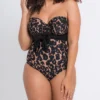 Curvy Kate Wrapsody Print Bandeau One Piece Swimsuit CS5600P