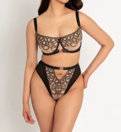 Curvy Kate Scantilly Lovers Knot Balcony Bra ST2010 -Freya Fashion Shop curvy kate cuka01 st2010 cs2
