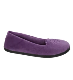Dearfoams Rebecca Microfiber Velour Closed Back Slipper 51701 -Freya Fashion Shop dearfoams drfs01 51701 cs2