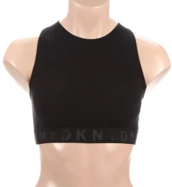 DKNY Seamless Litewear Rib Crop Top Bra DK4023 -Freya Fashion Shop dkny dkny01 dk4023 fs