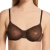 DKNY Monogram Mesh Unlined Demi Bra DK4039 -Freya Fashion Shop dkny dkny01 dk4039 gs