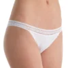DKNY Classic Cotton Lace Trim Bikini Panty DK5006 -Freya Fashion Shop dkny dkny01 dk5006 gs