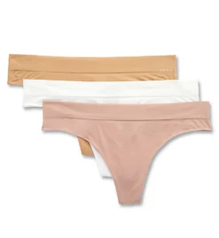 DKNY Seamless Litewear Thong - 3 Pack DK5016P -Freya Fashion Shop dkny dkny01 dk5016p cs2