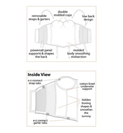 Dominique Ariel Hidden Underwire Longline Bra 8541 -Freya Fashion Shop dominique dom001 8541 cs2