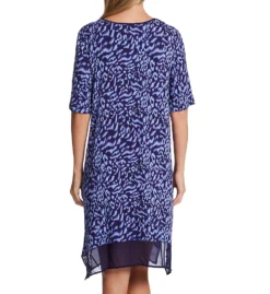 Donna Karan Sleepwear Ease Into Spring Sleepshirt D3323463 -Freya Fashion Shop donna karan sleepwear dks01 d3323463 bs