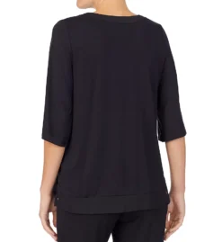 Donna Karan Sleepwear Classic Sleep Tee D342332 -Freya Fashion Shop donna karan sleepwear dks01 d342332 bs