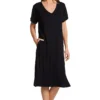 Donna Karan Sleepwear Classic Long Sleepshirt D3523324 -Freya Fashion Shop donna karan sleepwear dks01 d3523324 gs