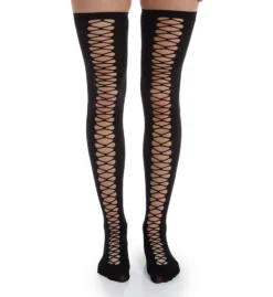 Dreamgirl Strappy Stretch Teddy With Thigh Highs 0313 -Freya Fashion Shop dreamgirl dg001 0313 cs2