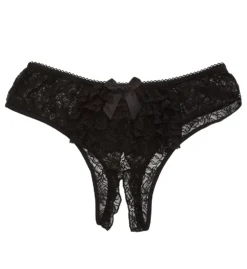 Dreamgirl Stretch Lace Low Rise Crotchless Panty 1300 -Freya Fashion Shop dreamgirl dg001 1300 cs1