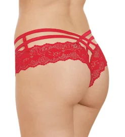Dreamgirl Stretch Lace Criss Cross Panty 1412 -Freya Fashion Shop dreamgirl dg001 1412 bs