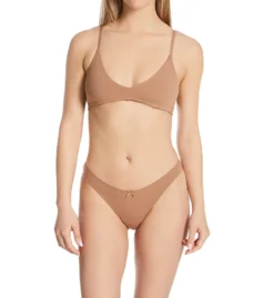 Eberjey Pima Stretch Cotton Thong A2025LR -Freya Fashion Shop eberjey eber01 a2025lr cs4