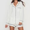 Eberjey Gisele Long Sleeve Short PJ Set PJ1018L