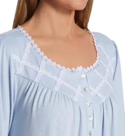 Eileen West Brushed Sweater Knit Long Sleeve Ballet Nightgown 5025059 -Freya Fashion Shop eileen west eilw01 5025059 cs1