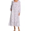 Eileen West Flannel Long Sleeve Ballet Nightgown 5025062 -Freya Fashion Shop eileen west eilw01 5025062 gs