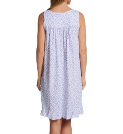 Eileen West 100% Cotton Jersey Knit Sleeveless Short Gown 5026608 -Freya Fashion Shop eileen west eilw01 5026608 bs