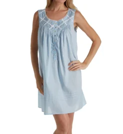 Eileen West Everyday Sleeveless Short Chemise 5319842