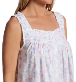 Eileen West 100% Cotton Woven Lawn Sleeveless Short Chemise 5325094 -Freya Fashion Shop eileen west eilw01 5325094 cs2