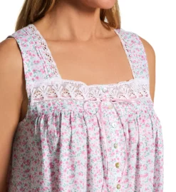 Eileen West 100% Cotton Woven Lawn Sleeveless Short Chemise 5325098 -Freya Fashion Shop eileen west eilw01 5325098 cs2