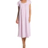 Eileen West 100% Cotton Jersey Knit Cap Sleeve Long Gown 5426602 -Freya Fashion Shop eileen west eilw01 5426602 gs