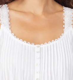 Eileen West 100% Cotton Sleeveless Stripe Ballet Gown 5520079 -Freya Fashion Shop eileen west eilw01 5520079 cs1