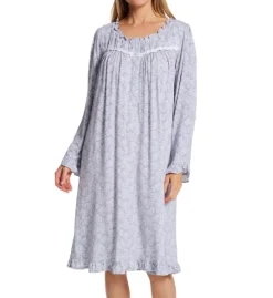 Eileen West Modal Long Sleeve Waltz Nightgown 5525051
