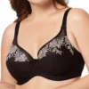 Elila Embroidered Microfiber Underwire Bra 2401 -Freya Fashion Shop elila elil01 2401 gs