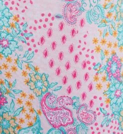 Ellen Tracy Paisley Short Sleeve Chemise 8025529 -Freya Fashion Shop ellen tracy elen01 8025529 cs1