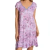 Ellen Tracy Paisley Short Sleeve Chemise 8025533