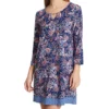 Ellen Tracy Paisley 3/4 Sleeve Chemise 8025557 -Freya Fashion Shop ellen tracy elen01 8025557 gs