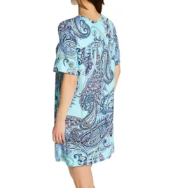 Ellen Tracy Paisley Tunic Chemise 8122989 -Freya Fashion Shop ellen tracy elen01 8122989 bs