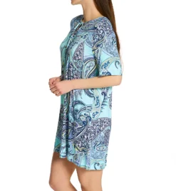 Ellen Tracy Paisley Tunic Chemise 8122989 -Freya Fashion Shop ellen tracy elen01 8122989 cs1