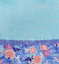 Ellen Tracy Aqua Geo Sleeveless Mid Gown With Soft Bra 8225581 -Freya Fashion Shop ellen tracy elen01 8225581 cs1