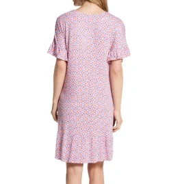 Ellen Tracy Geo Medallion Short Sleeve Short Tunic 8525598 -Freya Fashion Shop ellen tracy elen01 8525598 bs