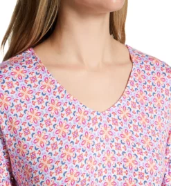 Ellen Tracy Geo Medallion Short Sleeve Short Tunic 8525598 -Freya Fashion Shop ellen tracy elen01 8525598 cs2